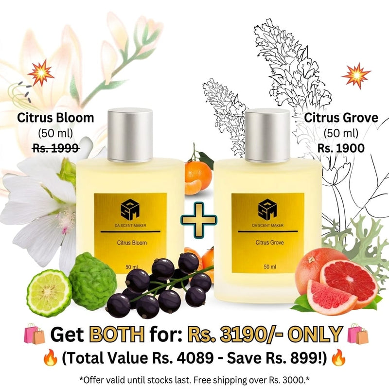 The Ultimate Citrus Duo – 2x 50ml Perfumes